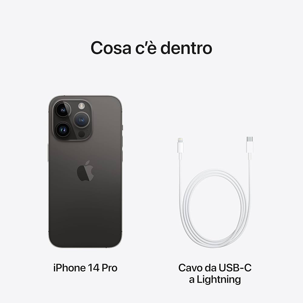 iPhone14Pro 128GB ブラック Apple iPhone 14 Pro 128GB - Space Black (Ricondizionato